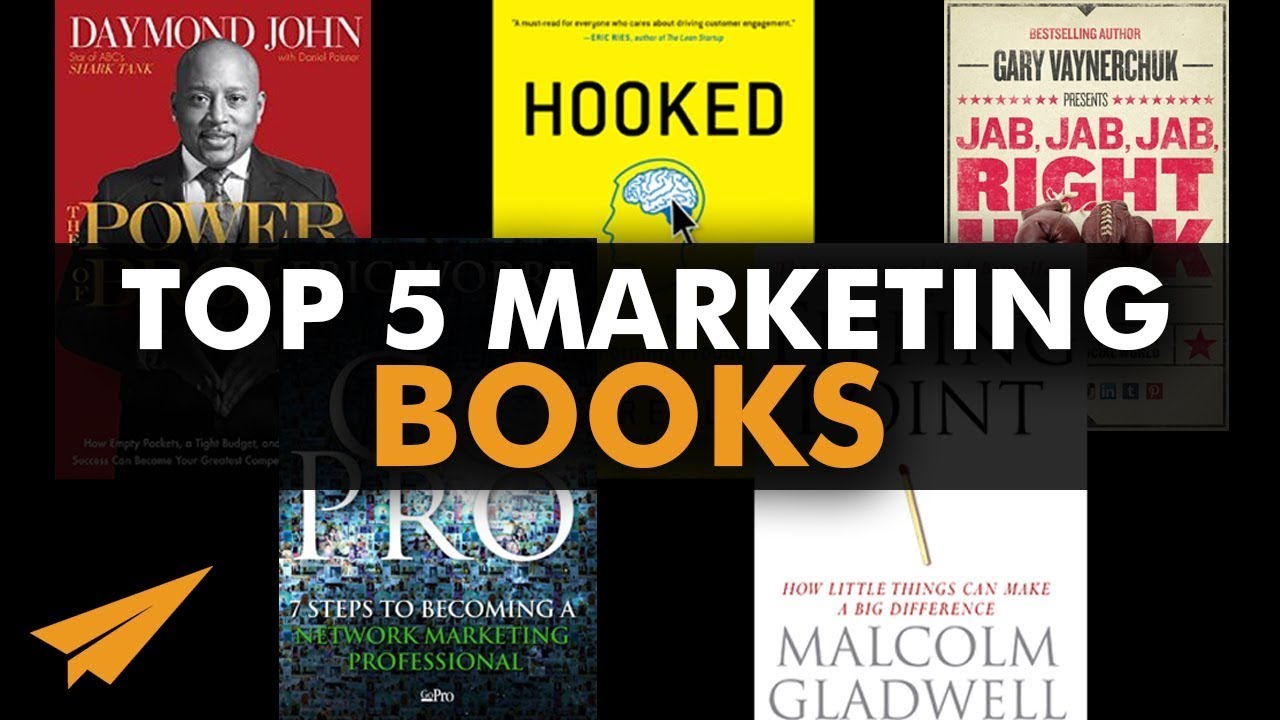 The Top 5 MARKETING Books for Entrepreneurs Top5Books So, What Do